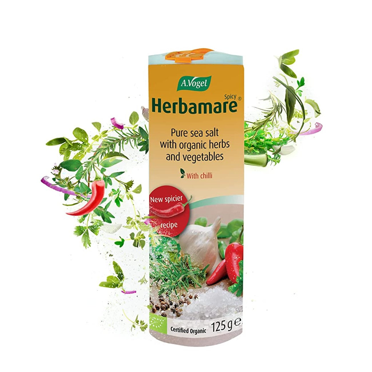 Organic Herbamare Salt Spicy 125g