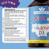 Vitamin D3 400iu Drops for Infants & Children Healthy Teeth & Bones 50ml