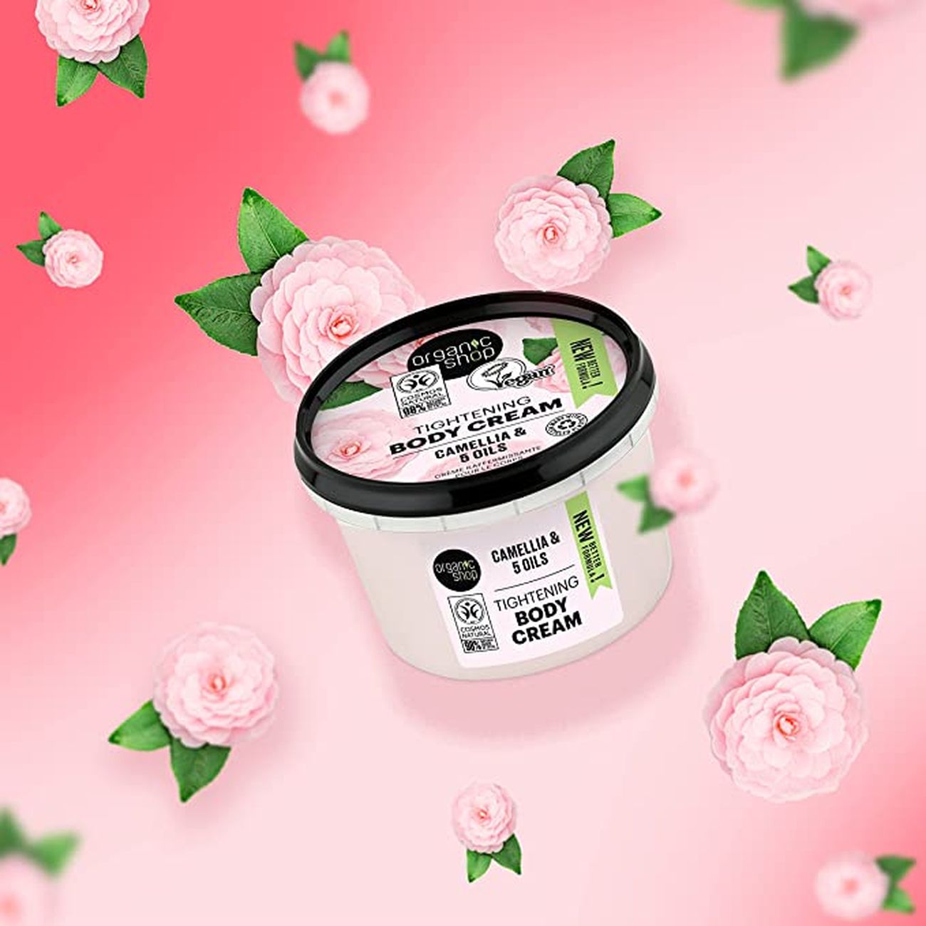 Body Cream Japanese Camellia & 5 Oils 250ml