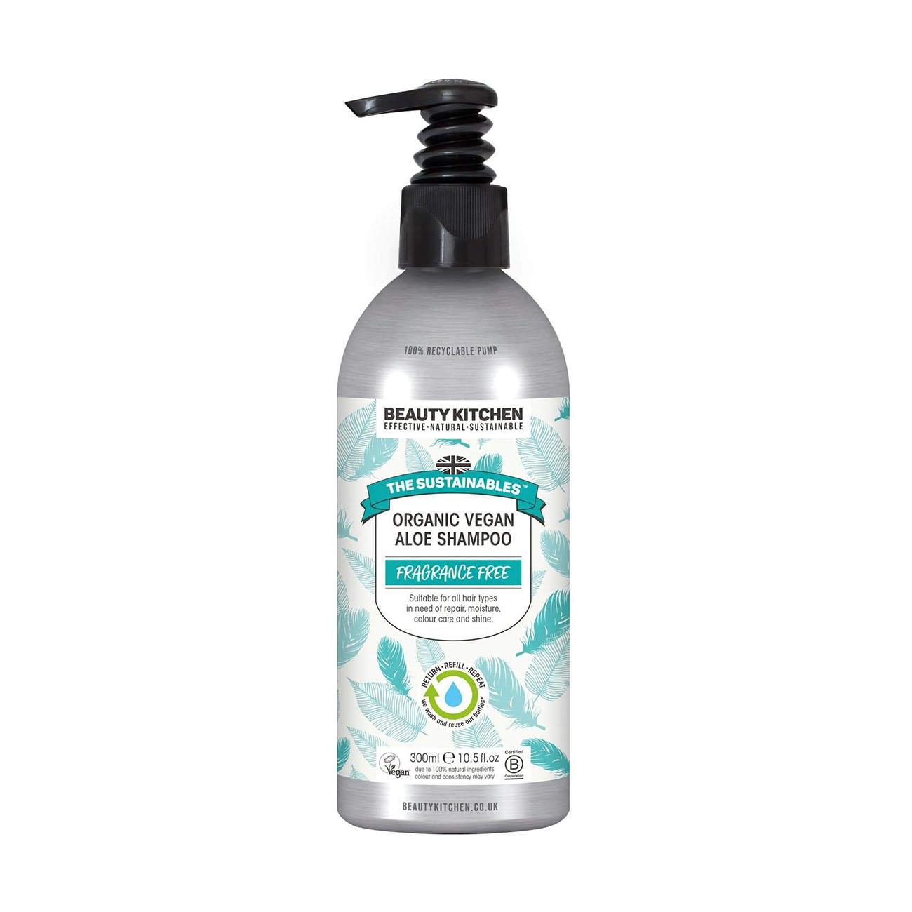 The Sustainables Fragrance Free Aloe Shampoo 300ml
