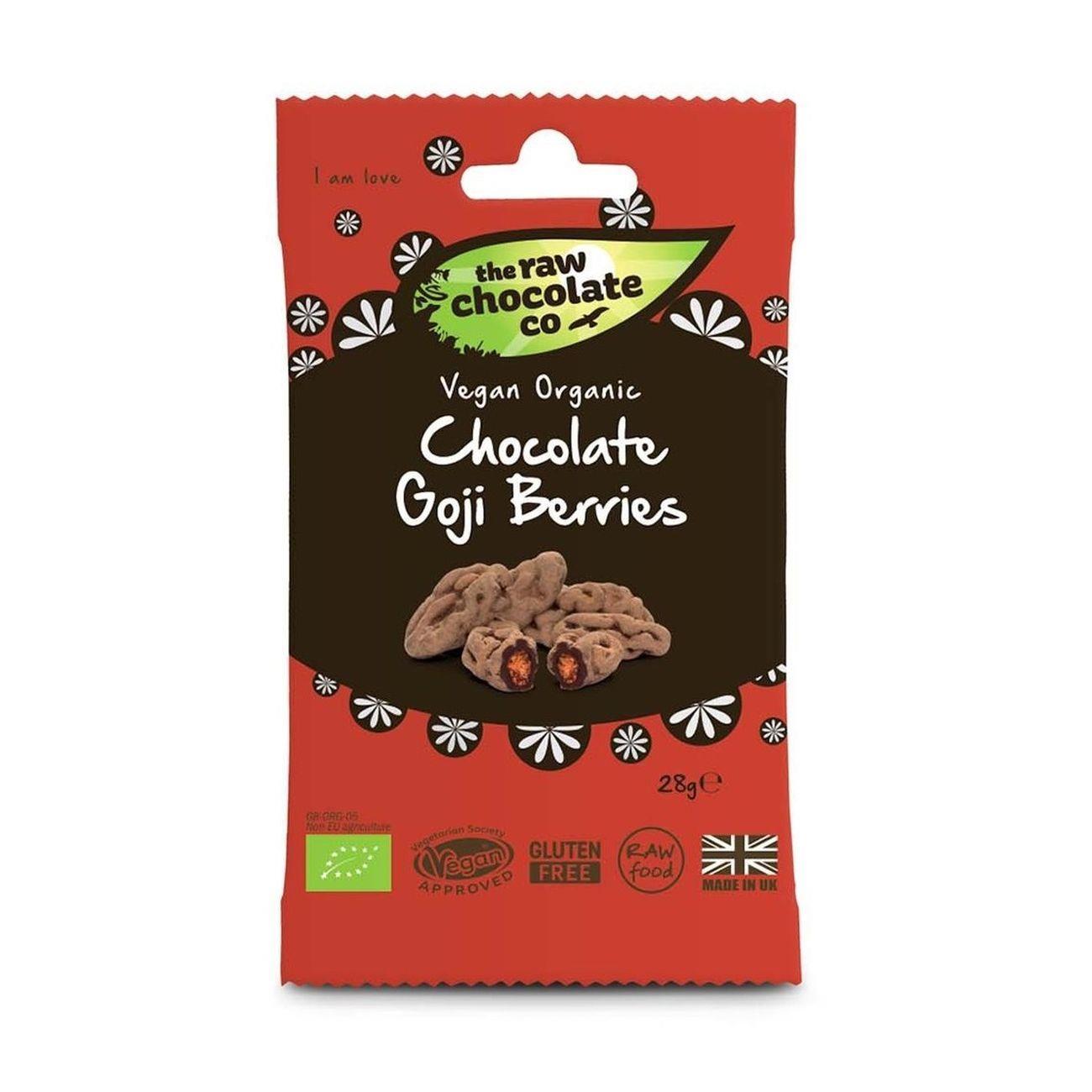 Organic Chocolate Goji Berries Snack 28g