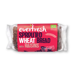 Everfresh Organic Raisin Sprouted Wheat Bread 400g