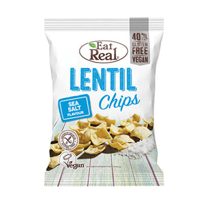 Lentil Chip and Sea Salt Snack 40g