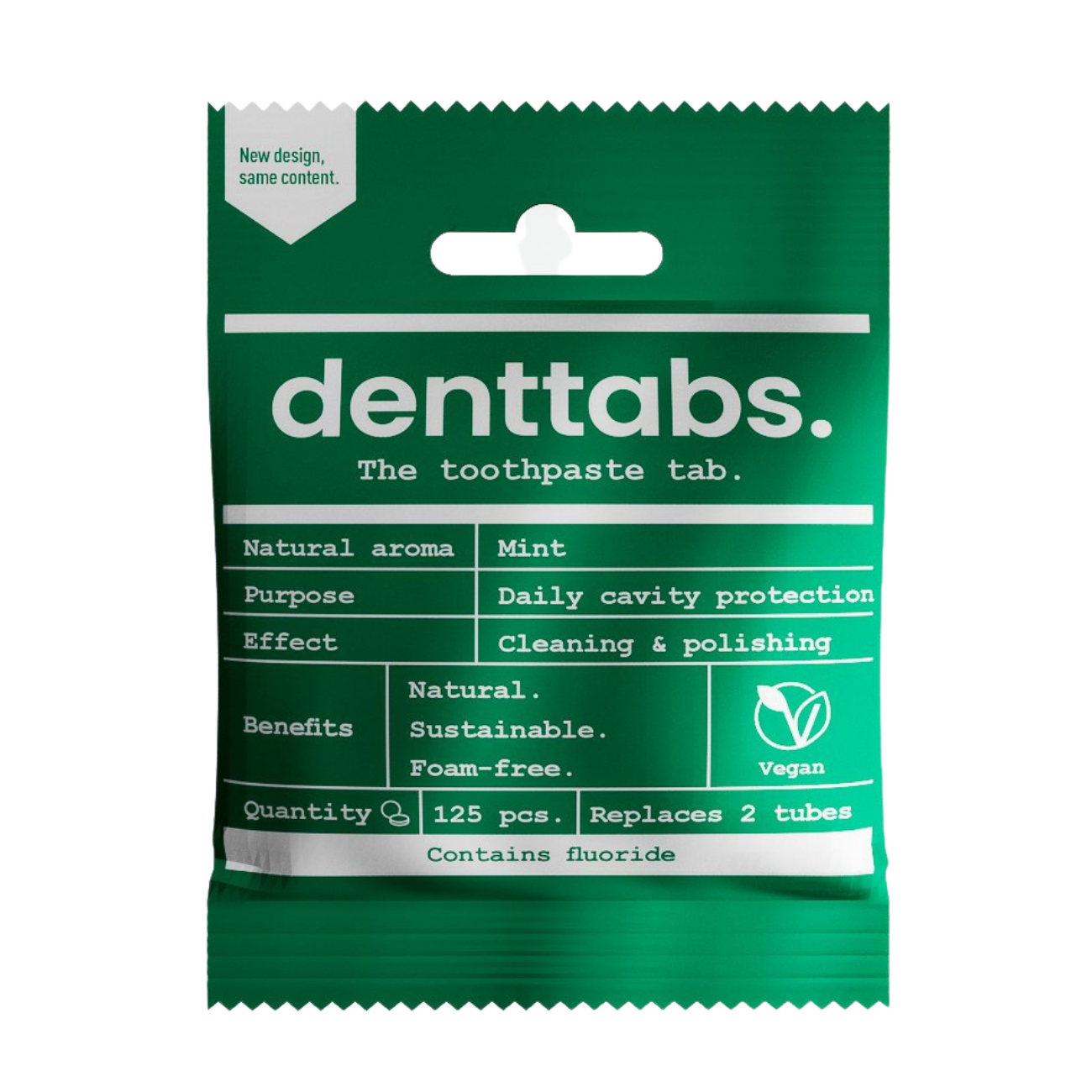 Dental Tablets with Fluoride 125 tabs