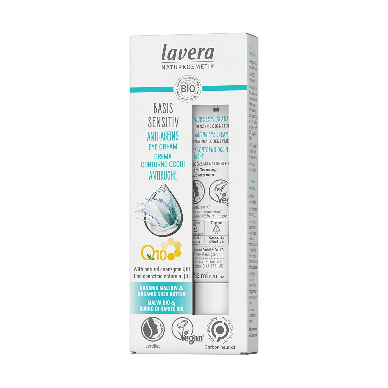 Organic Basic Sensitiv Q10 Anti-Ageing Eye Cream 15ml
