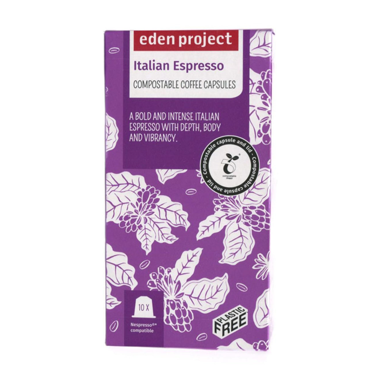 Italian Espresso Coffee Capsules x 10
