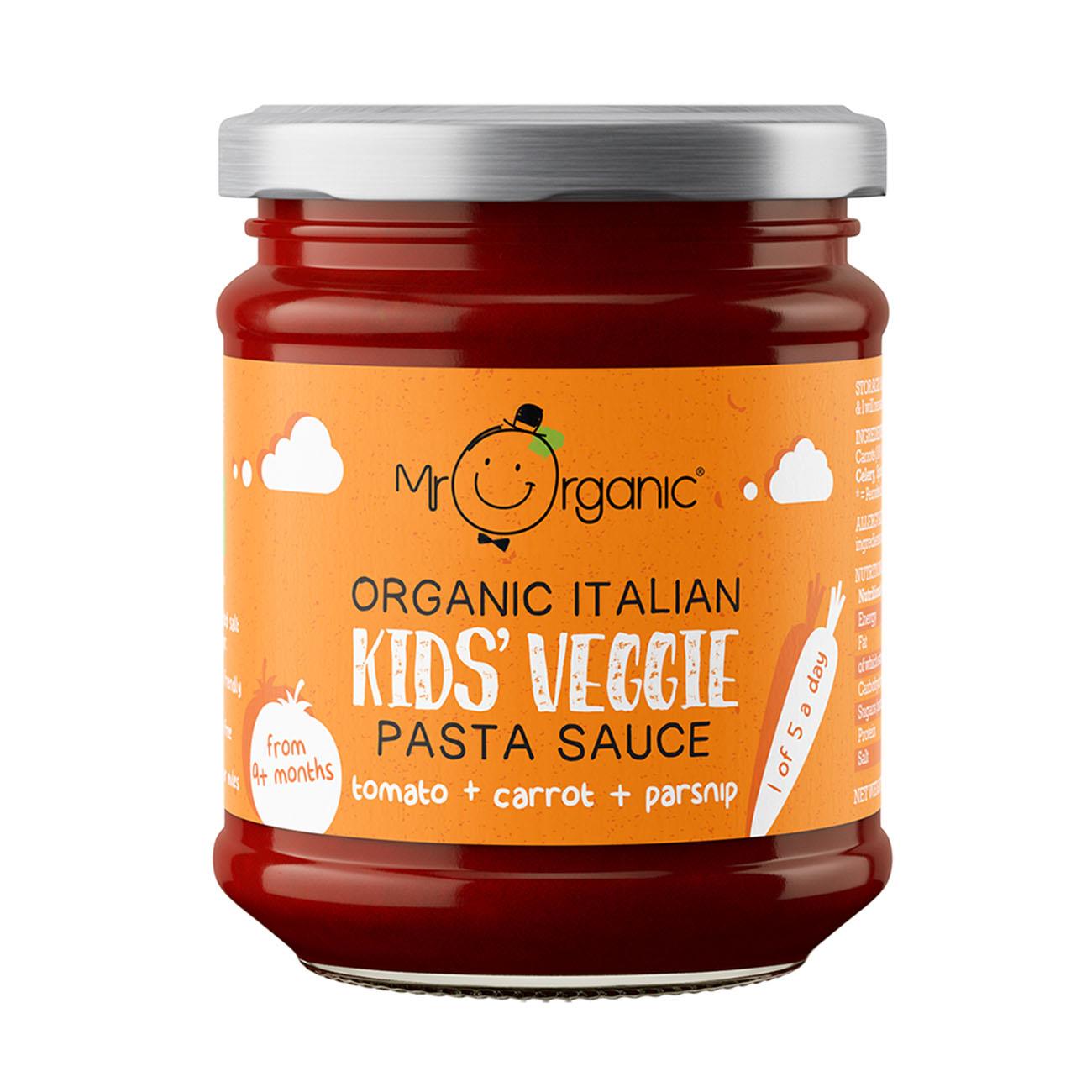 Tomato Carrot Parsnip Kids Veggie Pasta Sauce 200g