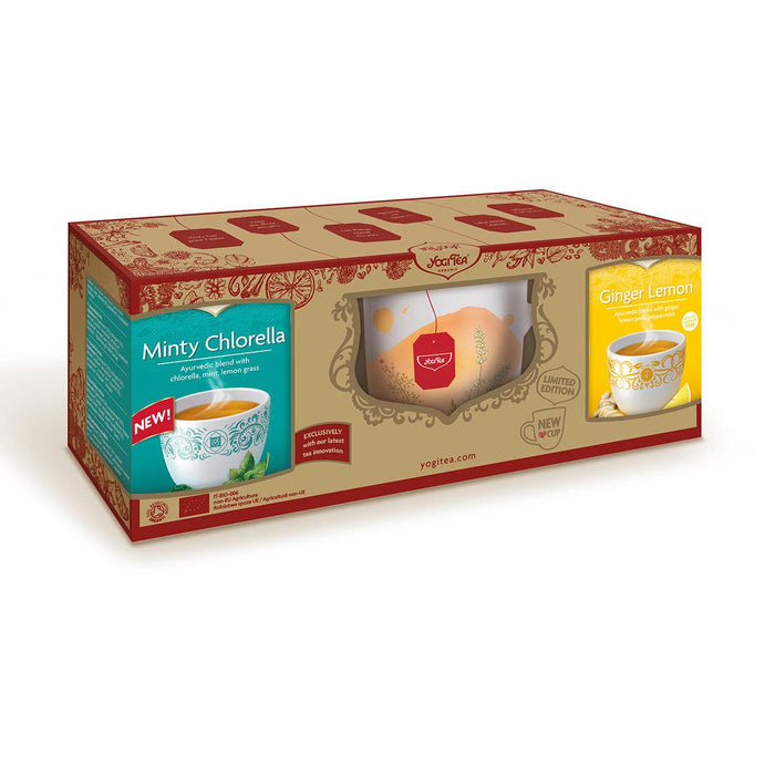 Organic Tea Gift Pack With Cup - BBE 28.02.2023