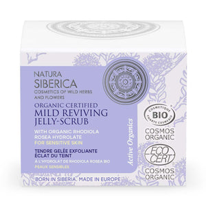 Organic Rhodiola Rosea Mild Reviving Jelly Scrub 50ml