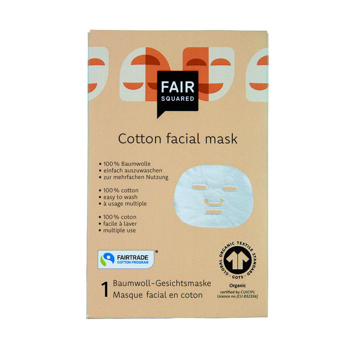 Organic Cotton Facial Mask 1 pc