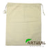 Large Cotton Bag 15 x 18 inch - Unbleached