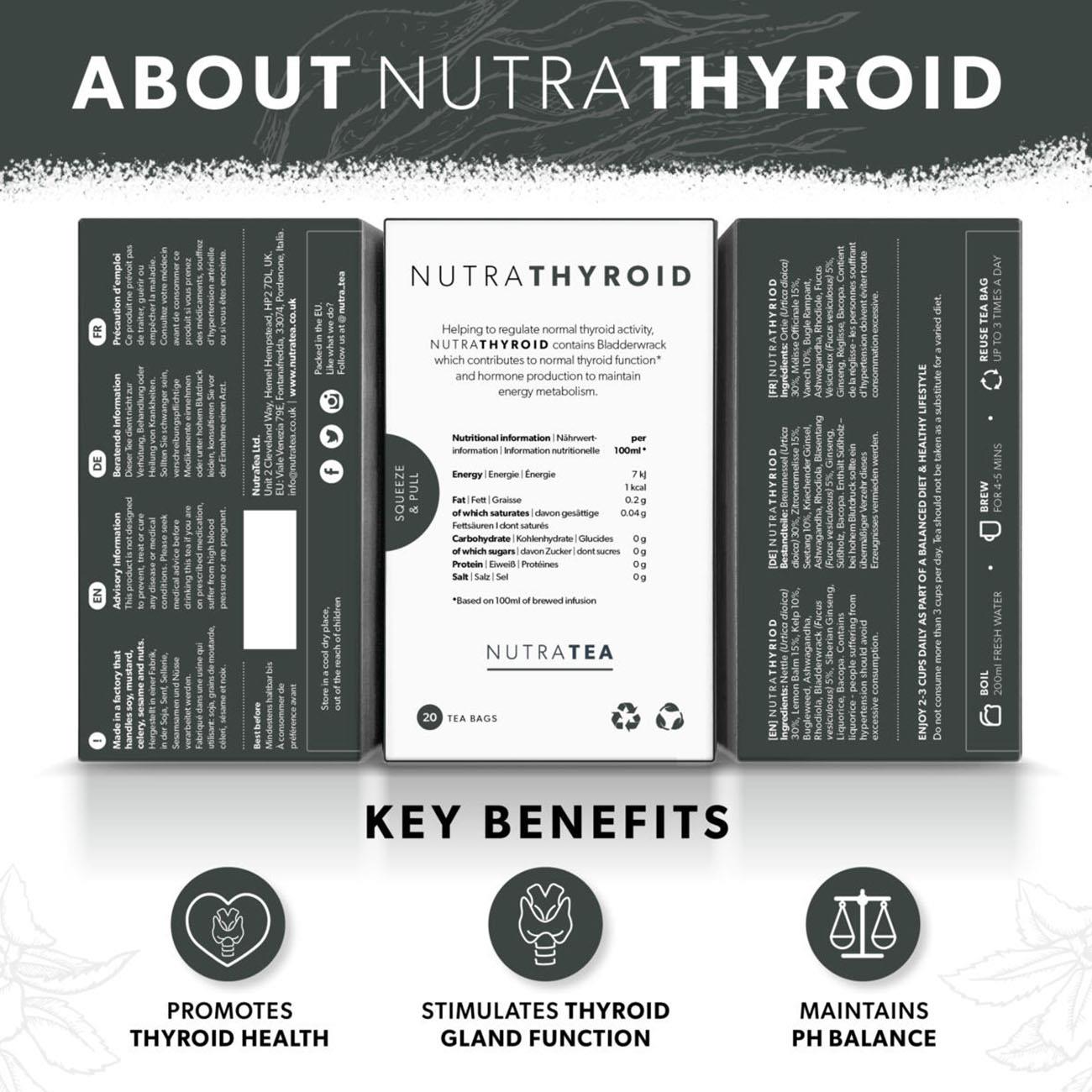 Nutra Thyroid Herbal Tea 20bags