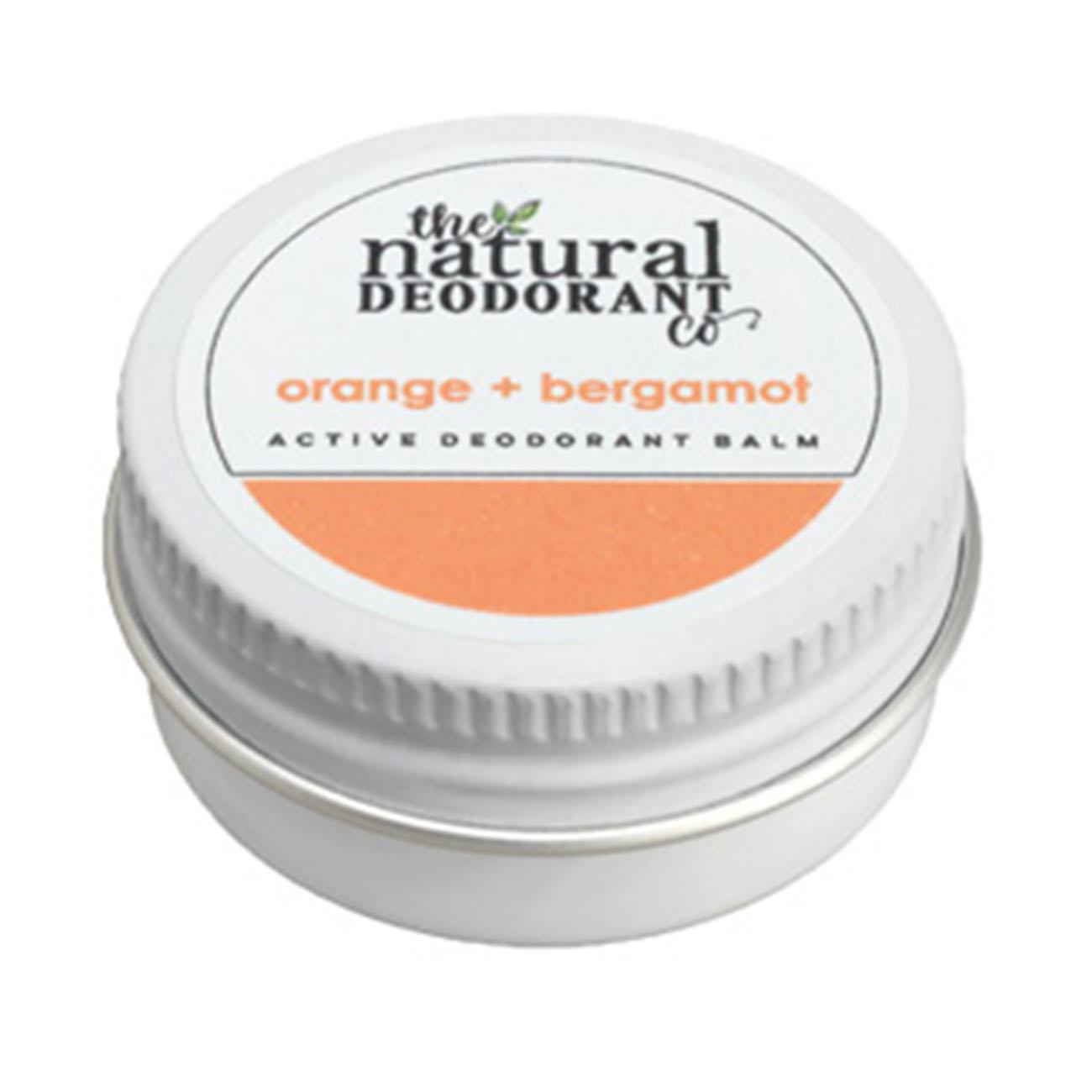 Orange and Bergamot Mini Active Deodorant Balm 10g