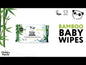 Biodegradable Bamboo Baby Wipes 60wipes