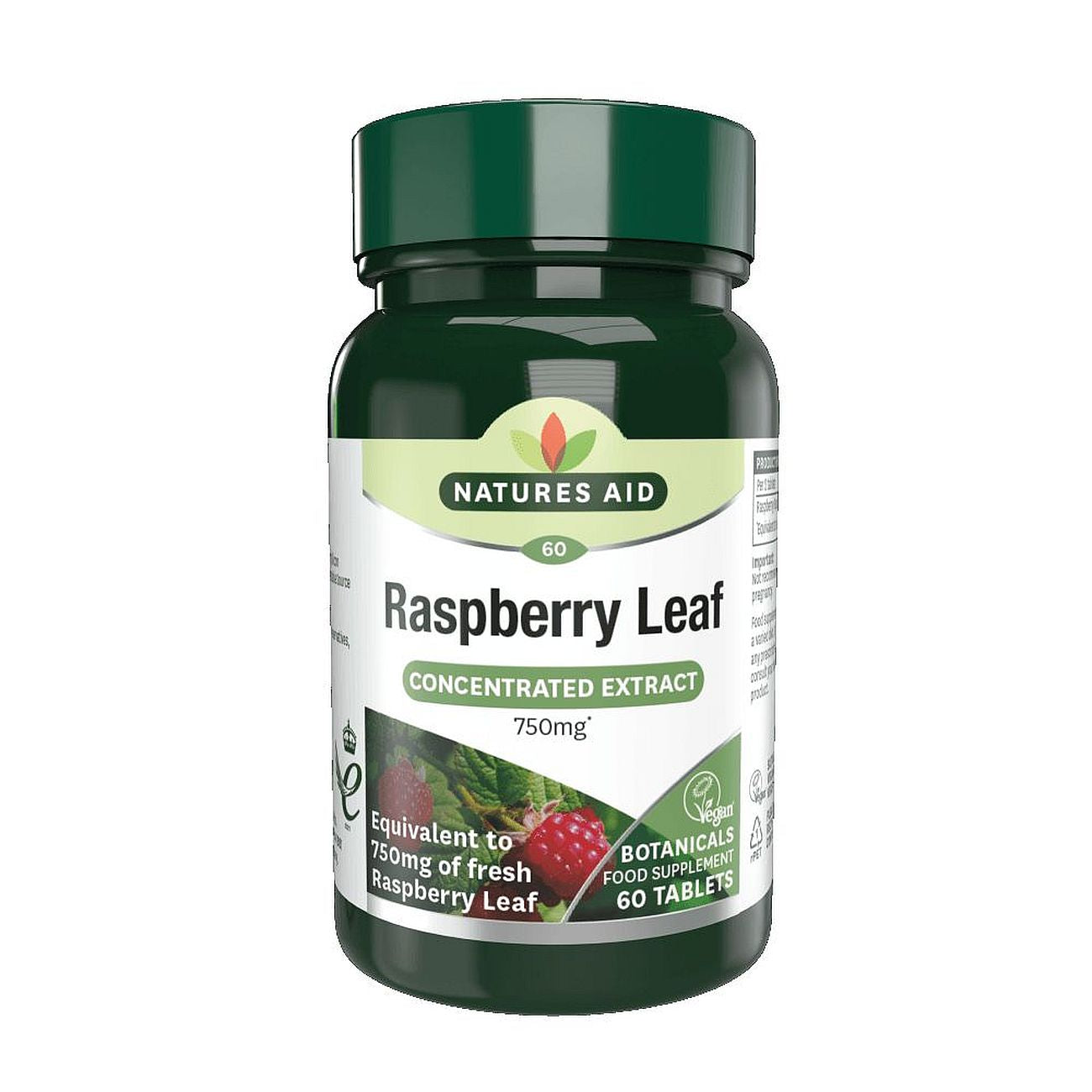Raspberry Leaf 375mg 60 Tablets
