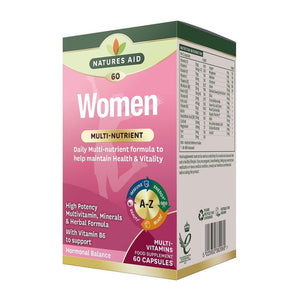 Women's Multi-Vitamins & Minerals (with Superfoods) - 60 Caps